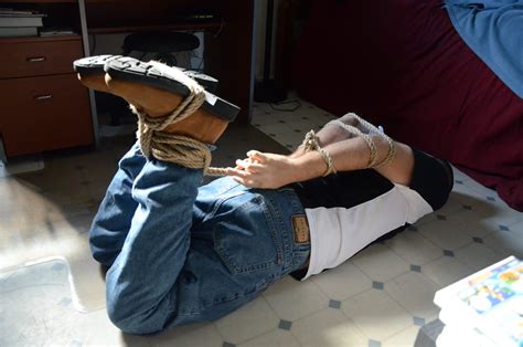 Dsc Boyfriend Hogtied In Jeans And Ariat Cowboy Work Flickr