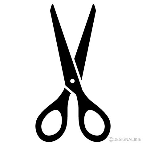 Scissors Clip Art Black And White