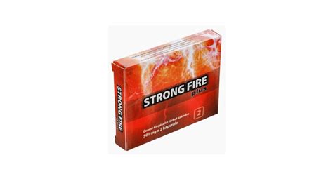 Strong Fire Plus étrendkiegészítő Kapszula Férfiaknak 2db