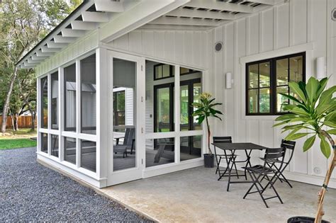 It has a spacious front porch to hang out on and enjoy the views of your land with family and friends. Modern Farmhouse - Farmhouse - Porch - Austin - by Redbud ...