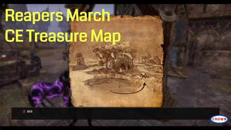 How To Find Reapers March Ce Treasure Map Elder Scrolls Online Youtube