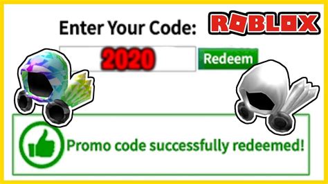 2020 All Working Roblox Promo Codes Youtube