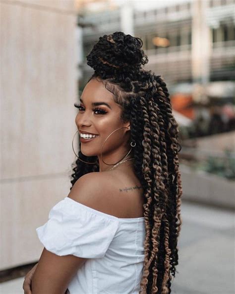 Passion Twists Are The Latest Trend In Braided Hairstyles For Black