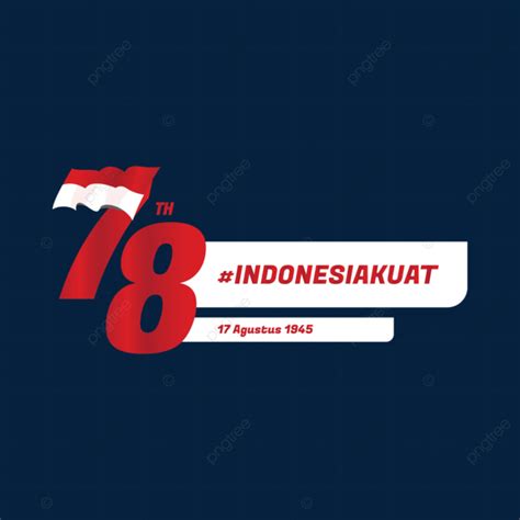 Logo Hut Ri 78ª Feliz República Da Indonésia 2023 Vetor PNG Cabana 78