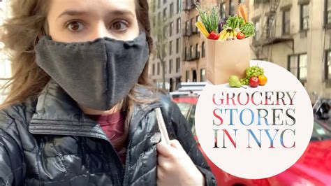 Grocery Shopping In New York City During Coronavirus Outbreak Youtube