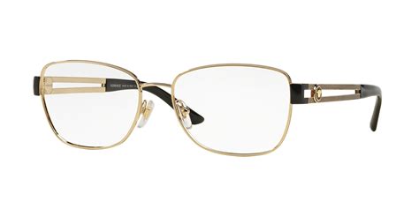 Versace Eyeglasses Ve 1234 1252 Pale Gold 54mm