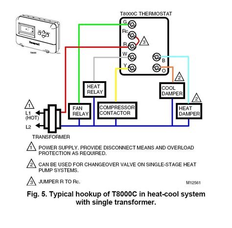 Thermostats Wiring Diagrams