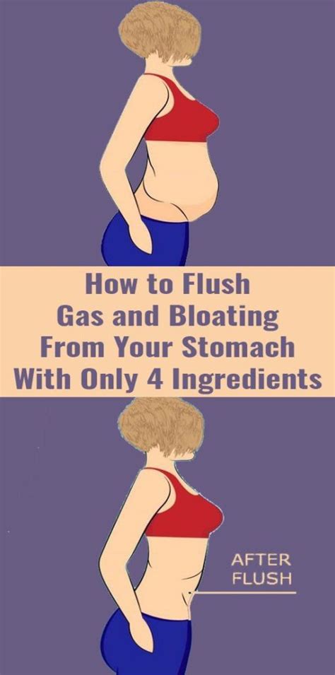 How To Flush Gas And Bloating From Your Stomach With Just 4 Ingredients Everyday Fitness
