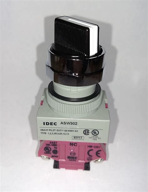 Idec Asw302 Selector Switch Maintained Wknob 3position Replacement