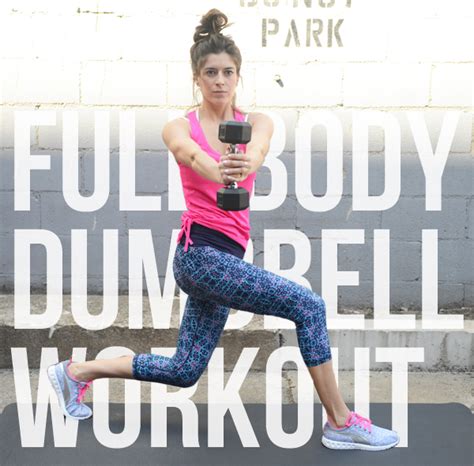 Full Body Dumbbell Workout With Compound Exercises Pumps
