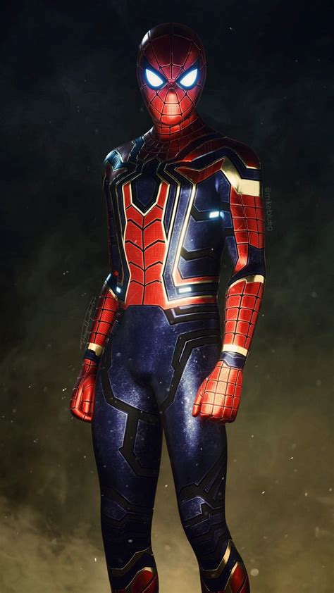 Iron Spider Avengers Suit 3d Model By Mikeblueg