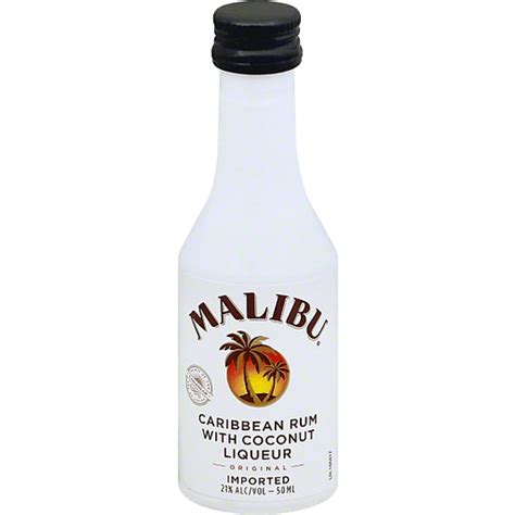 · discover how to make a malibu bay breeze drink. Malibu Rum Caribbean Original 50mL Bottle | Buehler's