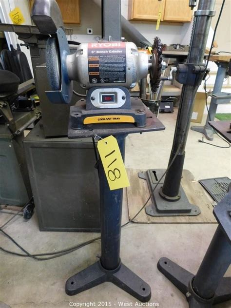 Nice grinder, and only about 45 bucks. West Auctions - Auction: Machinery and Tools from Workshop ...