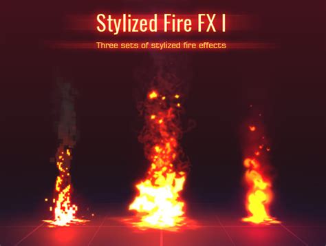 Stylized Fire Fx I Fire And Explosions Unity Asset Store