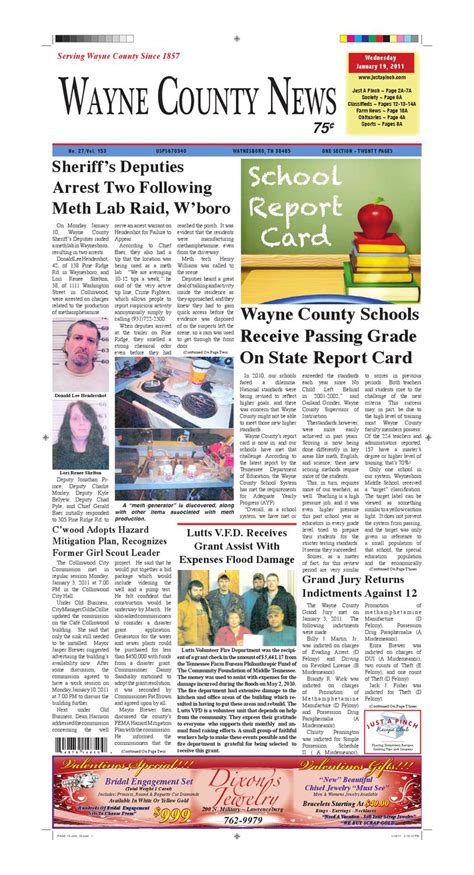 Wayne County News 01-19-11 by Chester County Independent - Issuu