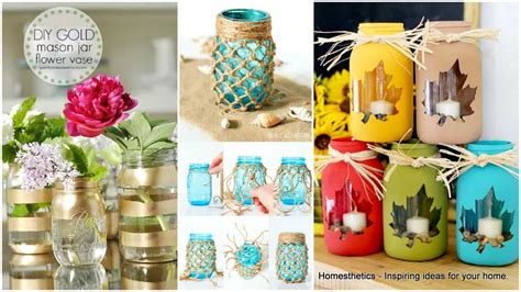 Mason jar crafts and projects have been a craze for a long time now. 31 Extraordinary Adorable DIY Mason Jar Crafts to Pursue | Homesthetics - Inspiring ideas for ...