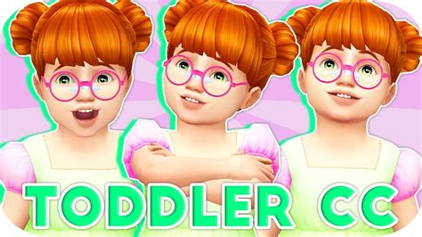 The Sims 4 Toddler Cc Showcase 1 Youtube