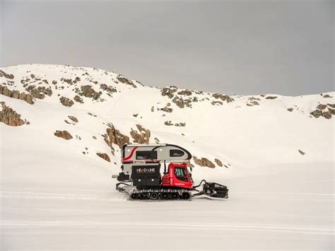 The Snowcat Truck Camping Machine Truck Camping Truck Camper