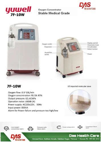 7f 10 Yuwell 10 Ltr Oxygen Concentrator At Rs 68000 Puthenpalli