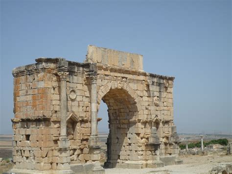 ruins in Volubilis, Morocco - Volubilis, Morocco (With images) | Morocco, Volubilis, Ruins