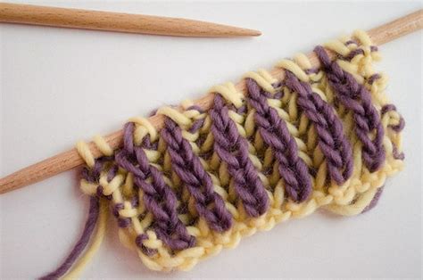 How To Knit Brioche Stitch On Two Needles The Blog Brioche Stitch