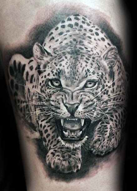 50 Cheetah Tattoos Für Männer Große Spotted Cat Design Ideen Mann