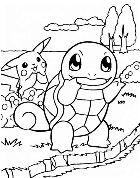 Desenhos De Pikachu Para Imprimir E Colorir Como Fazer Em Casa