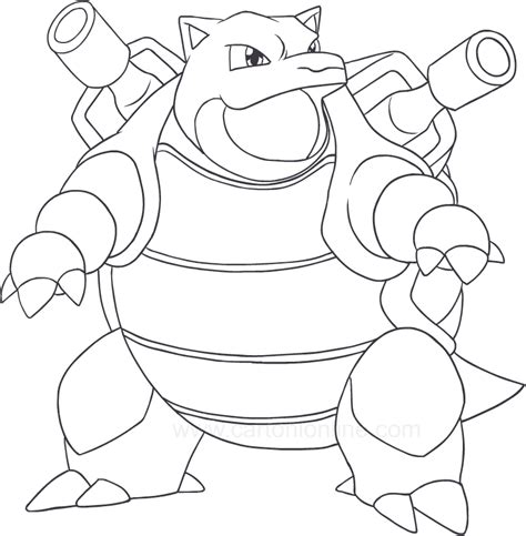 Download 251 Blastoise Coloring Pages Png Pdf File