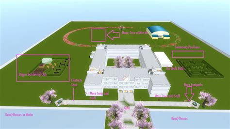 Yandere School Map Layout Simulator