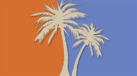 Minimal Palm Tree Wallpaper By Cheetashock On Deviantart