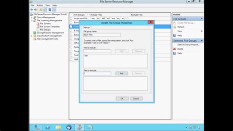 File Server Resource Manager Part 2 Windows Server 2012 Youtube