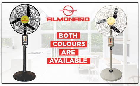 Buy Almonard 18 Inch Mark Ii Pedestal Fan Black Online At Low Prices