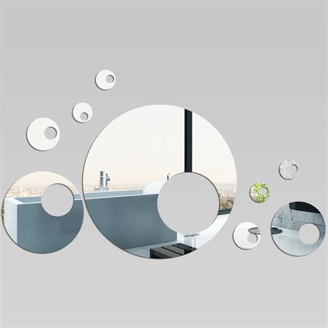Wallstickers Folies Design Decorative Mirrors Acrylic