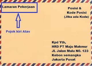 34+ Amplop Surat Contoh Penulisan Alamat Surat Yang Benar Images