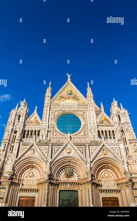 Siena Cathedral In Italy Stock Photo Alamy