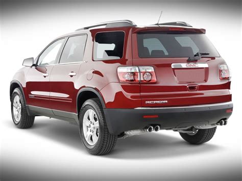 2012 Gmc Acadia Rear Profile The Supercars Car Reviews Pictures