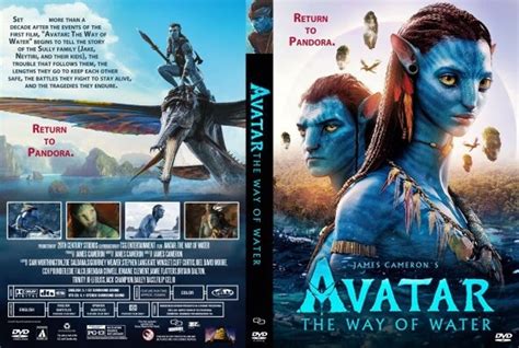 Avatar The Way Of Water 2022 1 Copertina Blu Ray E 1 Dvd Etsy Italia