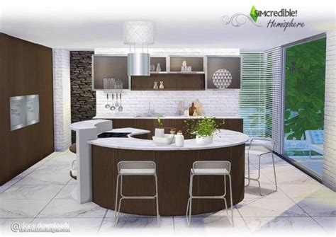 Pin by A_Hoover01 on The sims | Sims 4 kitchen, Sims house, Sims house