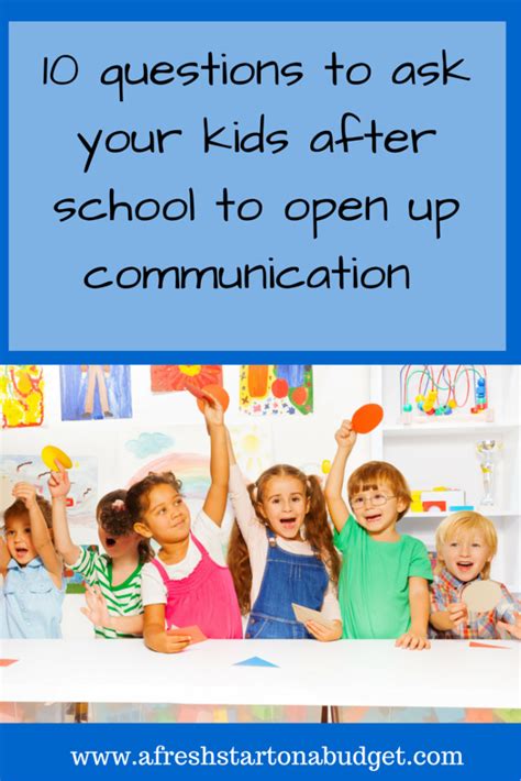 How To Connect With Your Kids After School Ask These Questions To Build