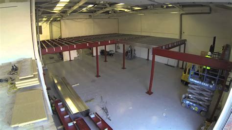Constructing A Mezzanine Floor In Record Time Timelapse Video Youtube