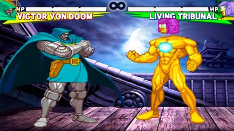 Doctor Doom Vs Living Tribunal High Level Insane Epic Fight Youtube