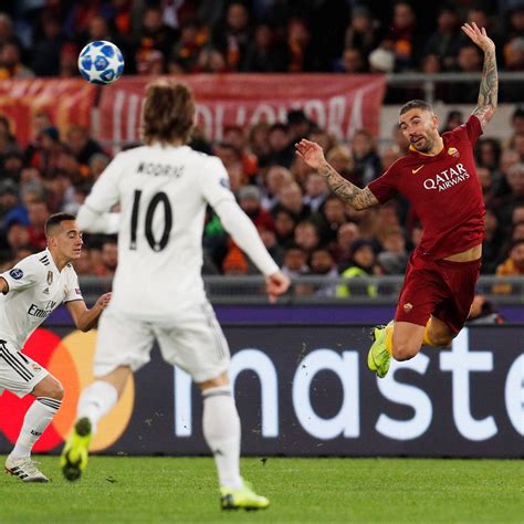 Match Champions League En Direct - Résultat et résumé AS Rome - Real Madrid, match en direct - Ligue des
