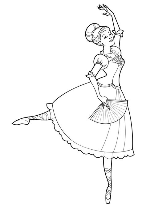 25 Free Ballerina Coloring Pages You Can Print From Home