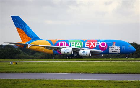 Emirates Dubai Expo Livery Airbus A380 861 A6 Eeu Flickr