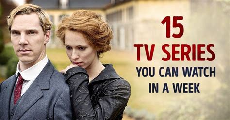 15 Amazing Tv Series You Can Watch In A Week Tv Series To Watch Tv