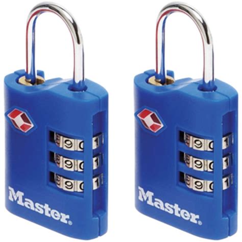 Master Lock Set Your Own Combination Tsa Accepted Mm Luggage Padlock