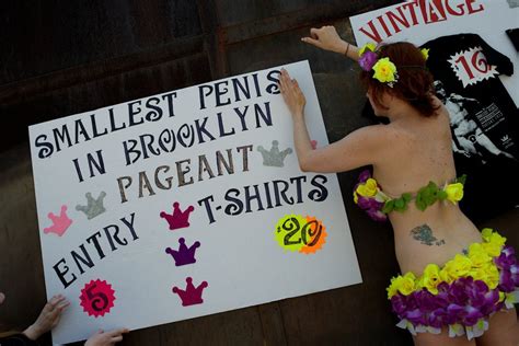 [nsfw] photos smallest penis in brooklyn contest returns with bigger crowds bigger penises