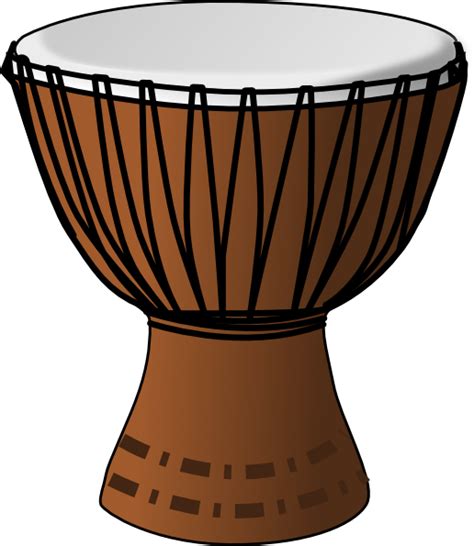 Djembe Drum Drawing Clipart Best