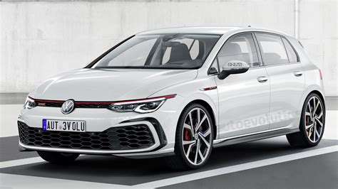 here s what the vw golf gti mk 8 will look like autoevolution