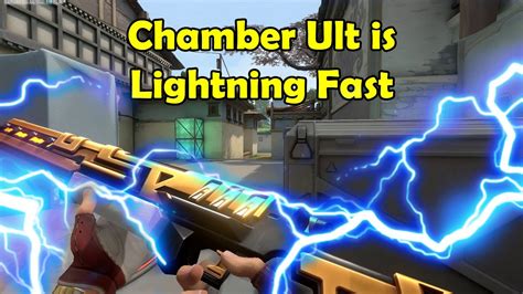chamber ult tour de force is 1 sec faster than normal operator in valorant youtube